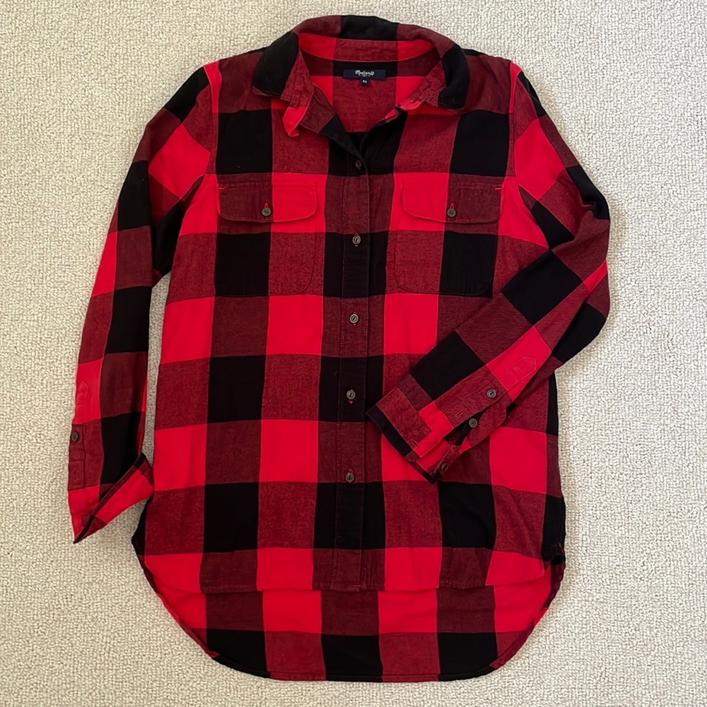 Madewell Buffalo Plaid Button Down